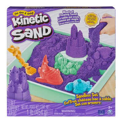 Kinetic SandBox Purple+foremki 6067477 /4