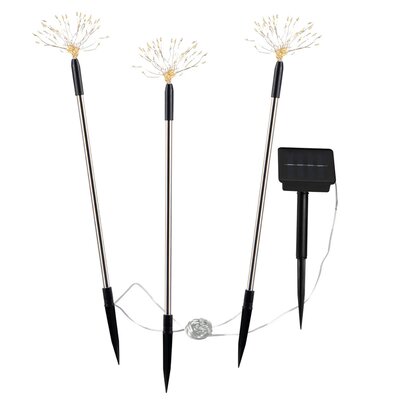 Solarny zestaw STICK-LIGHT LED 3x lampki wbijane LIGHTLOGIC LL SLR LED STICK
