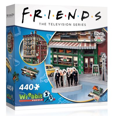 Tactic Wrebbit Puzzle 3D 440 el Przyjaciele Central Perk
