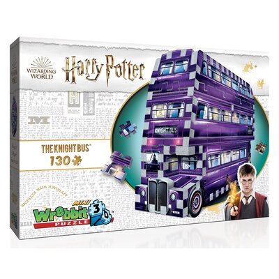 Wrebbit Der fahrende Ritter Mini Harry Potter / Knight Bus 3D Puzzle 130 Teile: 3D-PUZZLE Mini