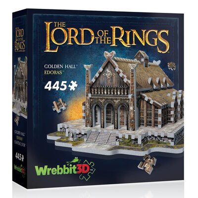 Puzzle 3D 445 el. Złoty Dwór Edoras Tactic