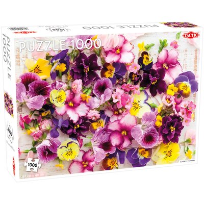 Tactic Puzzle 1000 Summery Flowers -