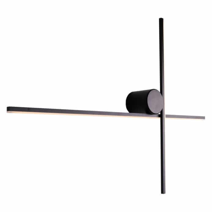 Kinkiet ścienny Arne W0369 Maxlight LED 10W 3000K IP44 nowoczesny metalowy czarny