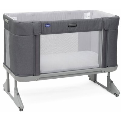 ﻿Chicco łóżeczko Next2Me Forever Slate Grey