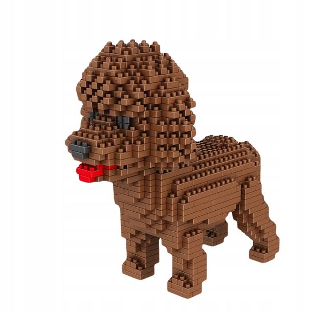 KLOCKI ZESTAW Model Psa Pudel 950 Elementów DOG