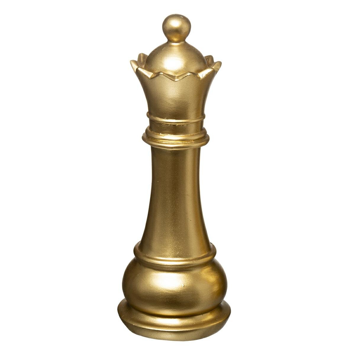 Dekoracja Szachy Hetman złoty 25,5cm