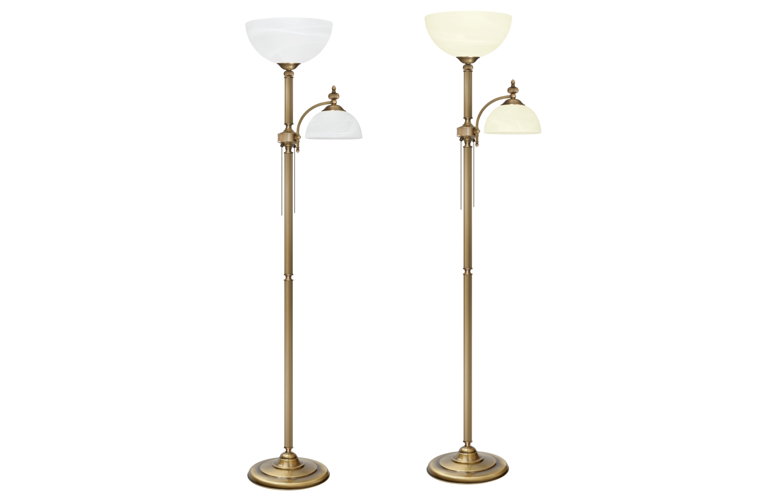 Lampa podłogowa mosiężna AK-P2