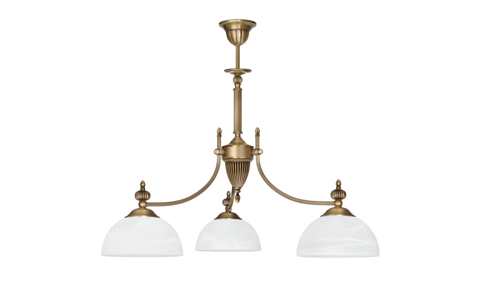 Klasyczna lampa mosiężna AK-S3D