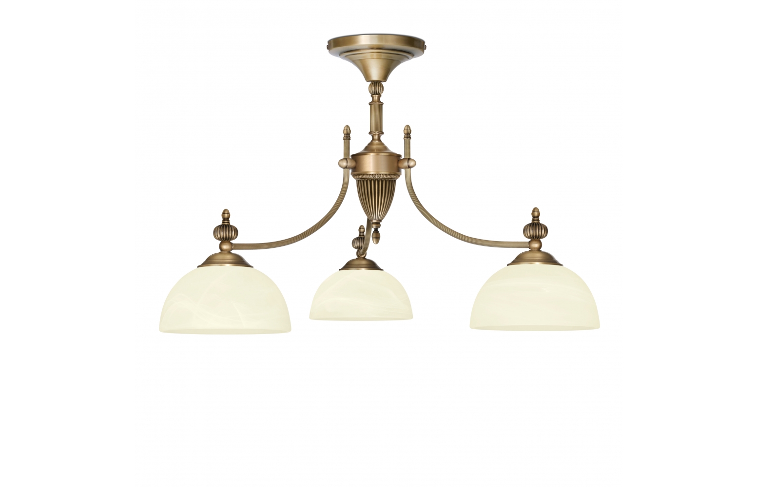 Klasyczny żyrandol mosiężny AK-S3DK