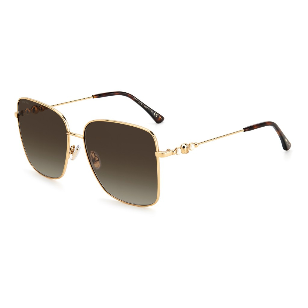 Okulary JIMMY CHOO HESTERS06JHA. Okulary przeciwsłoneczne, Kolor złoty. Kobieta.