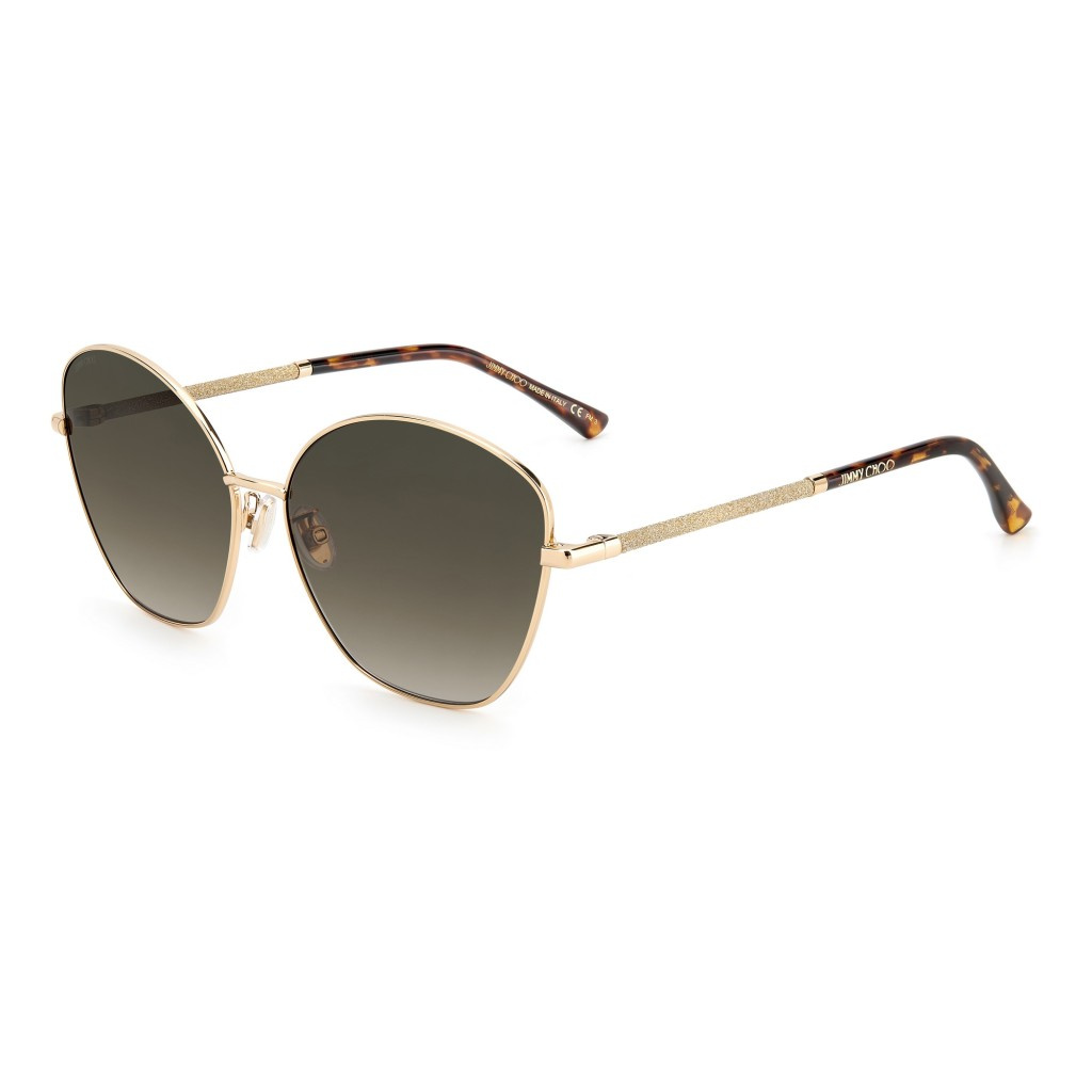 Okulary JIMMY CHOO MARILIAGSK06J. Okulary przeciwsłoneczne, Kolor złoty. Kobieta.