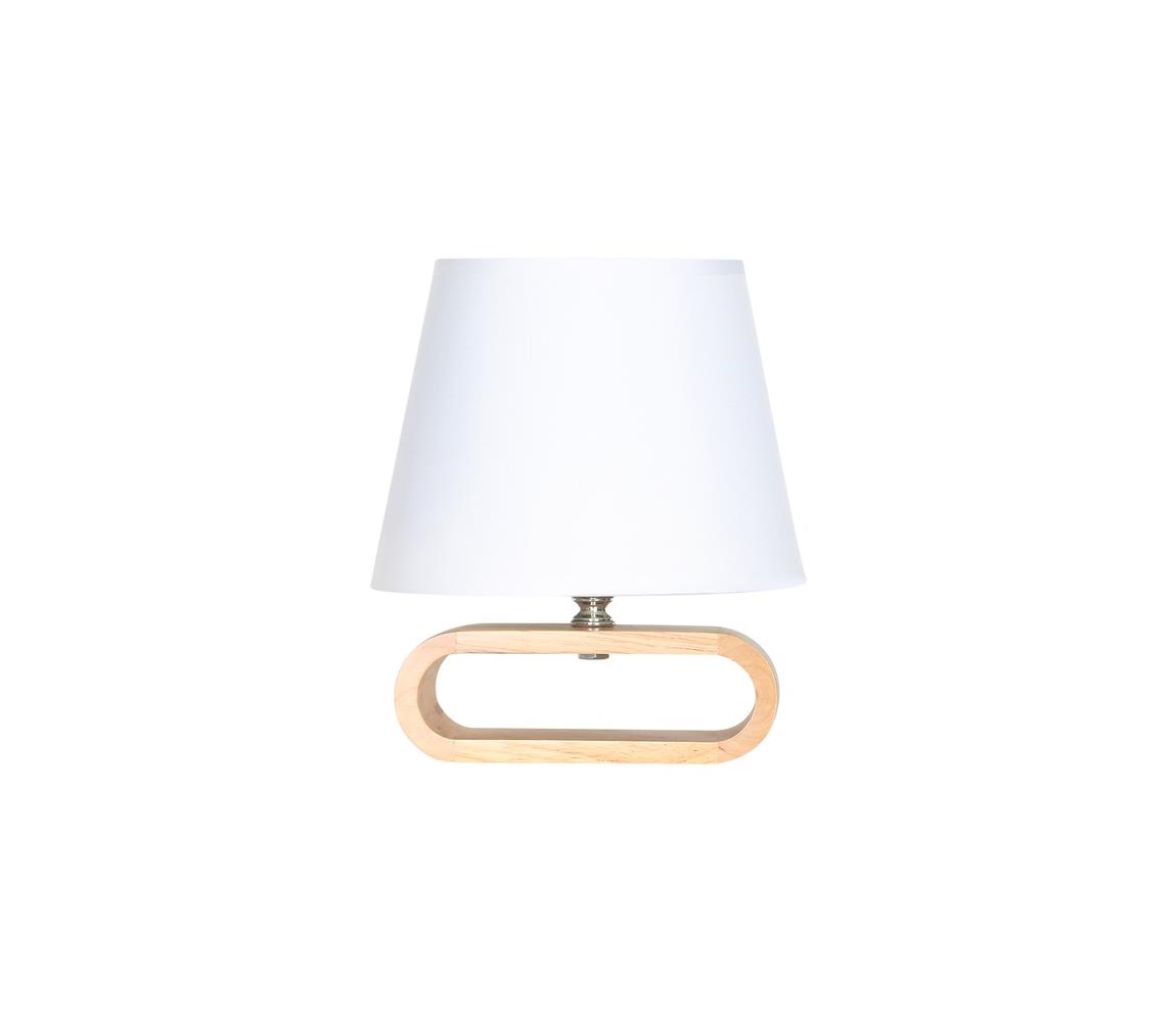 Zuma Line 2529-000-200-000-0113 - Lampa stołowa 1xE14/40W/230V bambus/biały