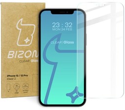 Bizon Szkło hartowane Glass Clear 2 do iPhone 12 / 12 Pro