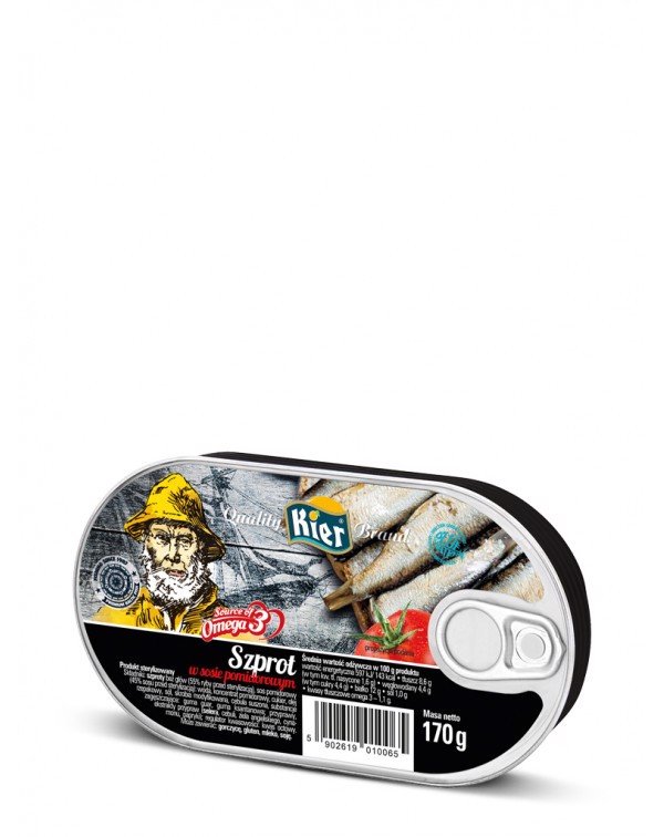Kier Szprot w sosie pomidorowym 170 g