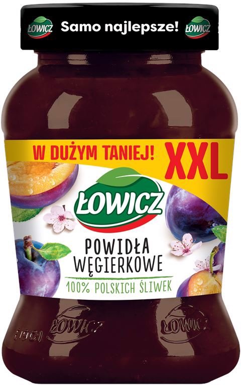 Łowicz Powidła śliwkowe 490 g