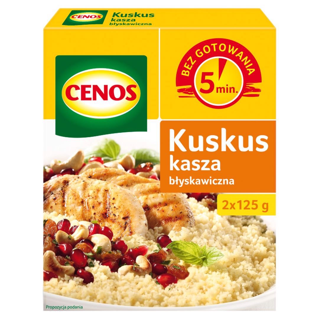Cenos Kuskus kasza błyskawiczna 250 g (2 torebki)