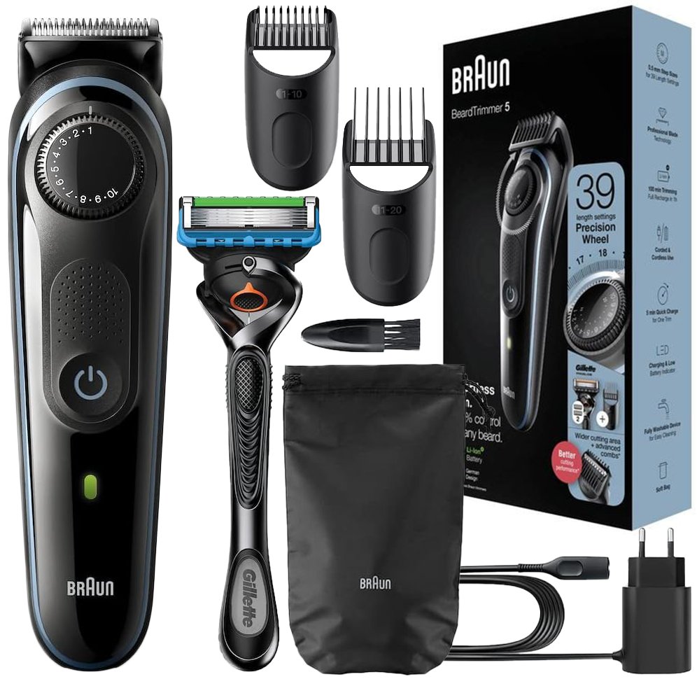 Braun BT5341 maszynka do brody + Gillette Fusion