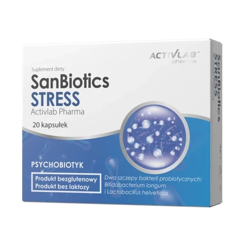 ACTIVLAB SANBIOTICS STRESS 20 KAPSUŁEK