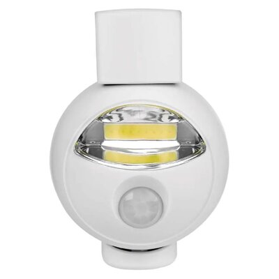 Lampka nocna EMOS Cob P3311 z czujnikiem PIR Biały
