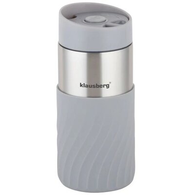 SK KUBEK TERMICZNY 300ML KLAUSBERG SZARY KB-7630 emix
