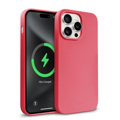 Etui CRONG Color Cover Magnetic MagSafe do Apple iPhone 15 Pro Różowy