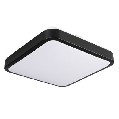 Plafon sufitowy LIGHTLOGIC LL EGRA PLAFON 17W B 66122 Czarny
