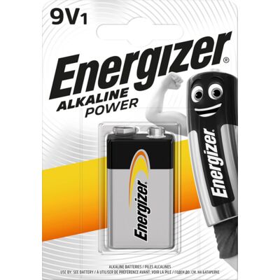 Bateria Alkaline Power 9V 6LR61 1 szt. Energizer