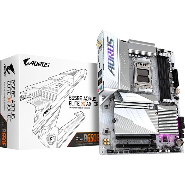 GIGABYTE B650E AORUS ELITE X AX ICE – B650E A ELITE X ICE