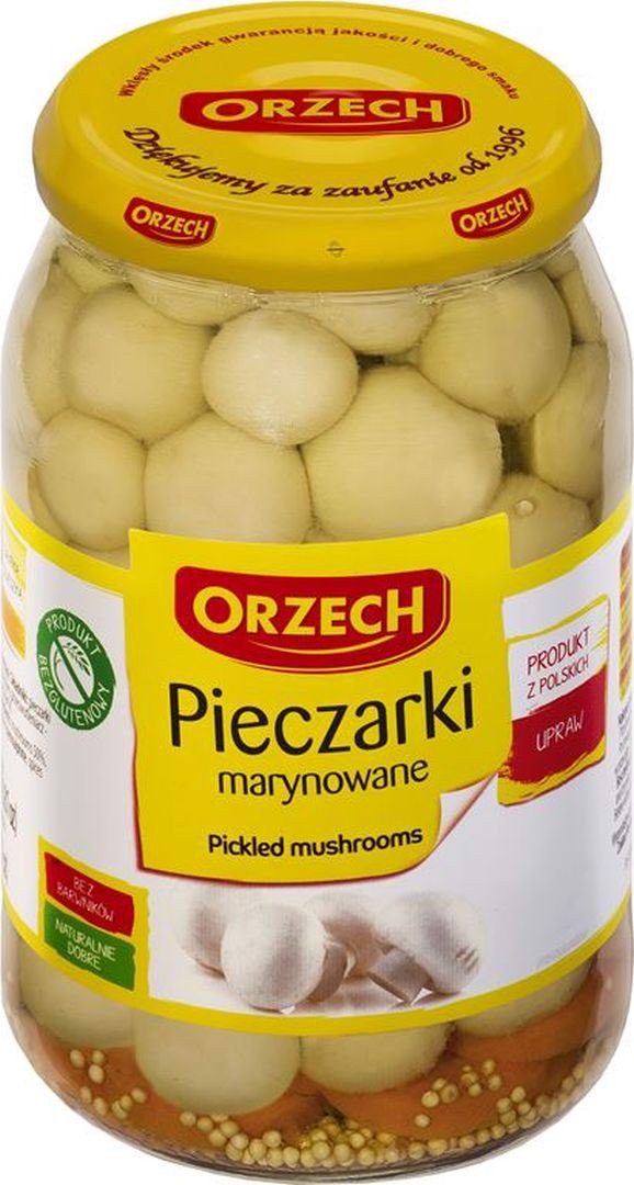 Orzech pieczarka marynowana 760g