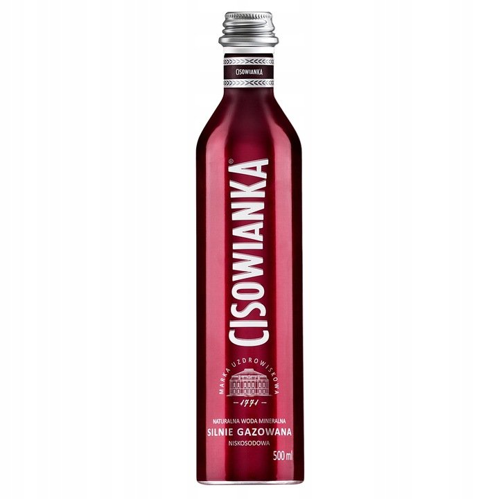 Cisowianka Woda mineralna silnie gazowana 500 ml