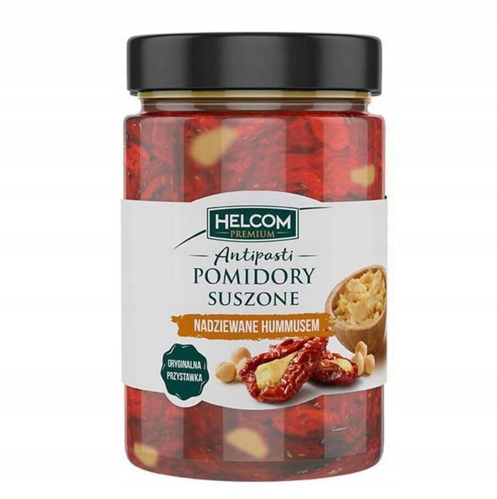 Helcom Pomidory suszone nadziewane hummusem 270 g