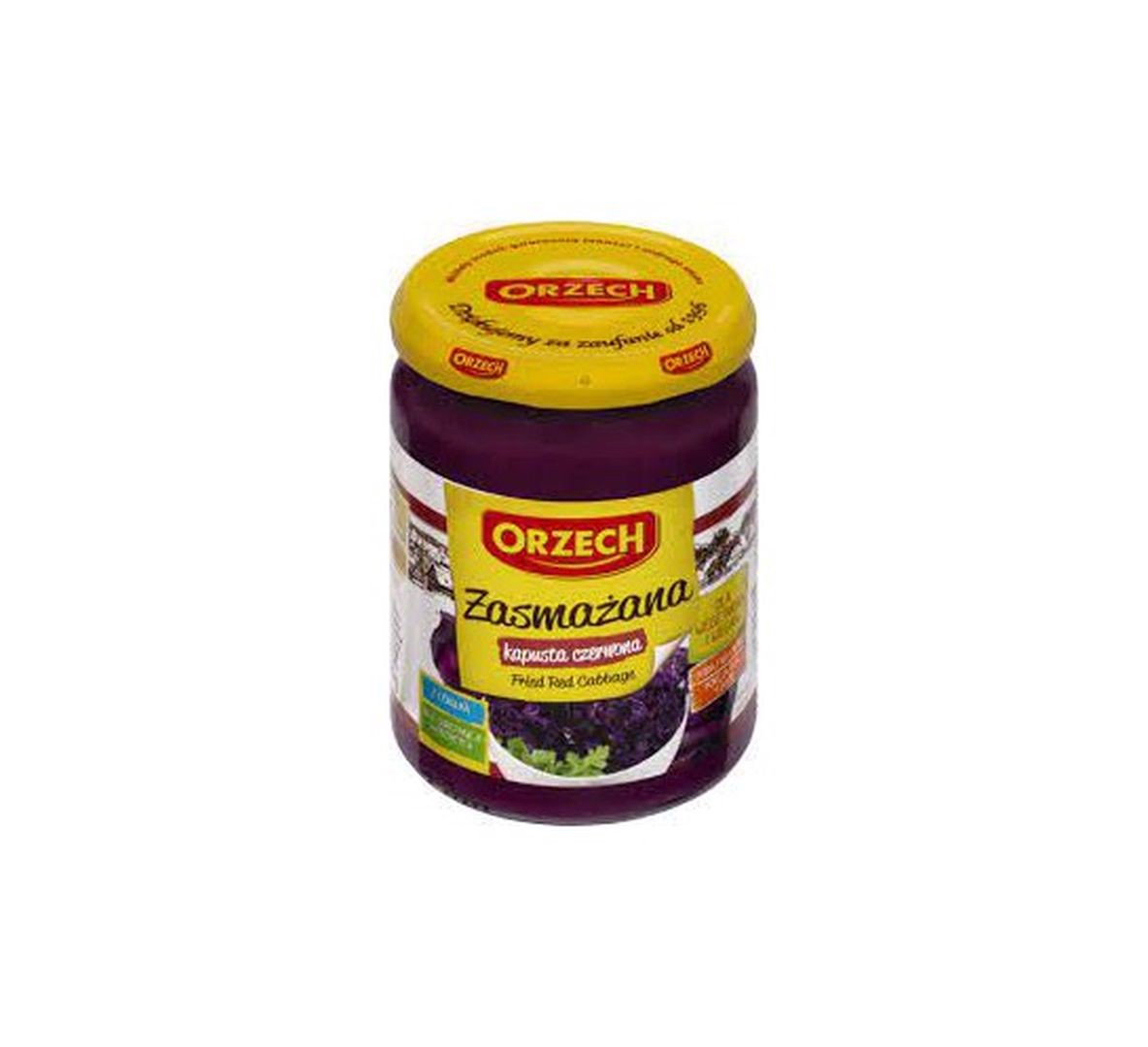 Orzech kapusta czerwona zasmażana 480g