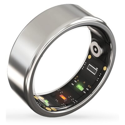 ICE RING 52 mm Srebrny Smart Ring 