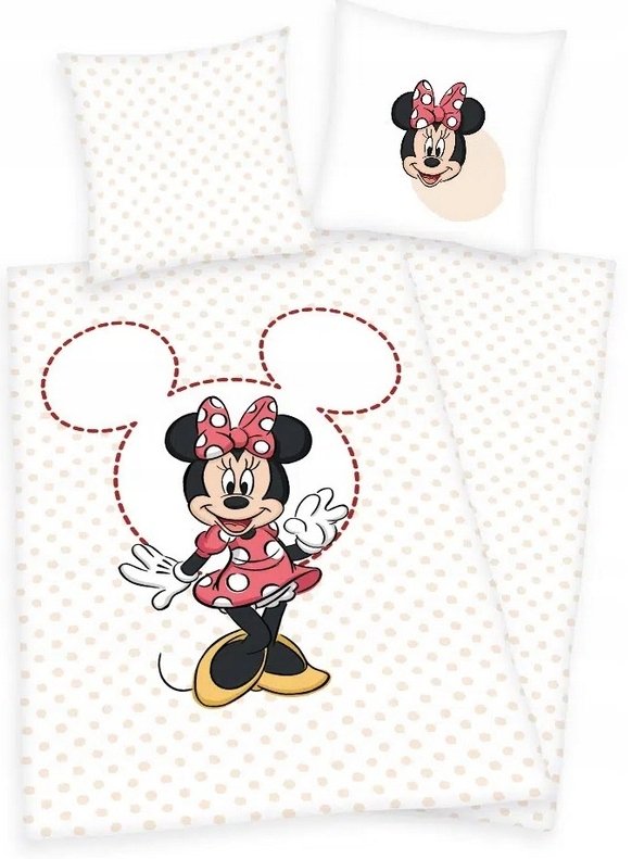 MYSZKA MIKI MINNIE POŚCIEL DWUSTRONNA 140x200 POSZEWKA ORYGINALNA DISNEY