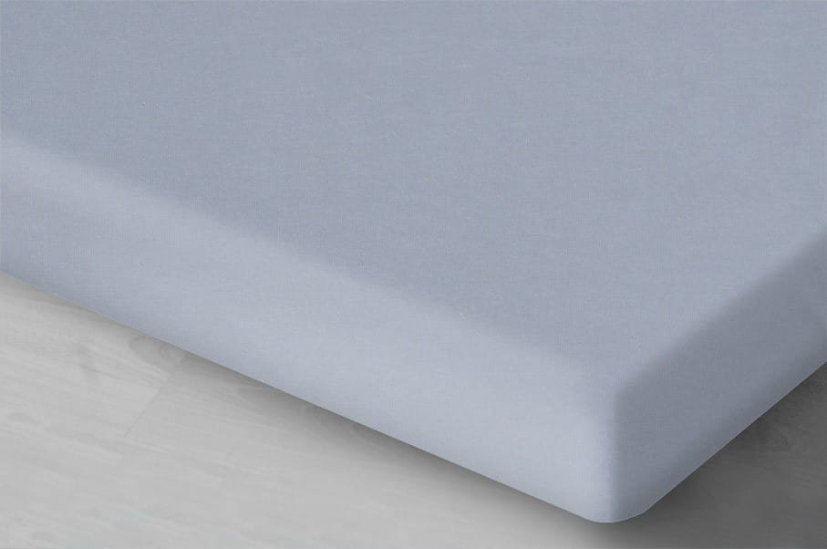 Prześcieradło satynowe z gumką 200x220 szary-29