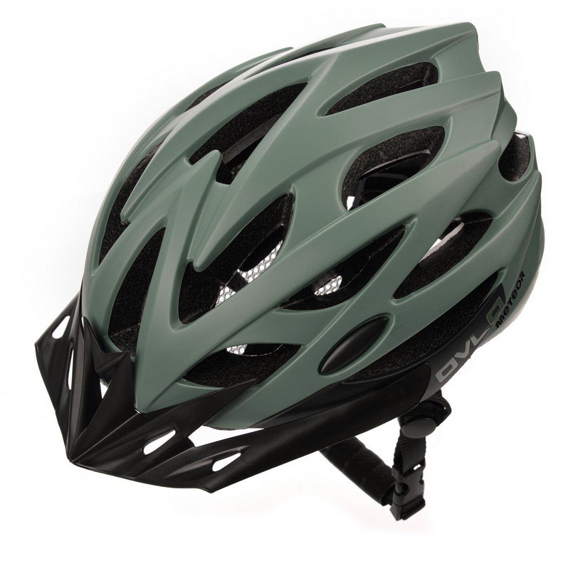 KASK ROWEROWY METEOR OVLO zielony r.M 16869