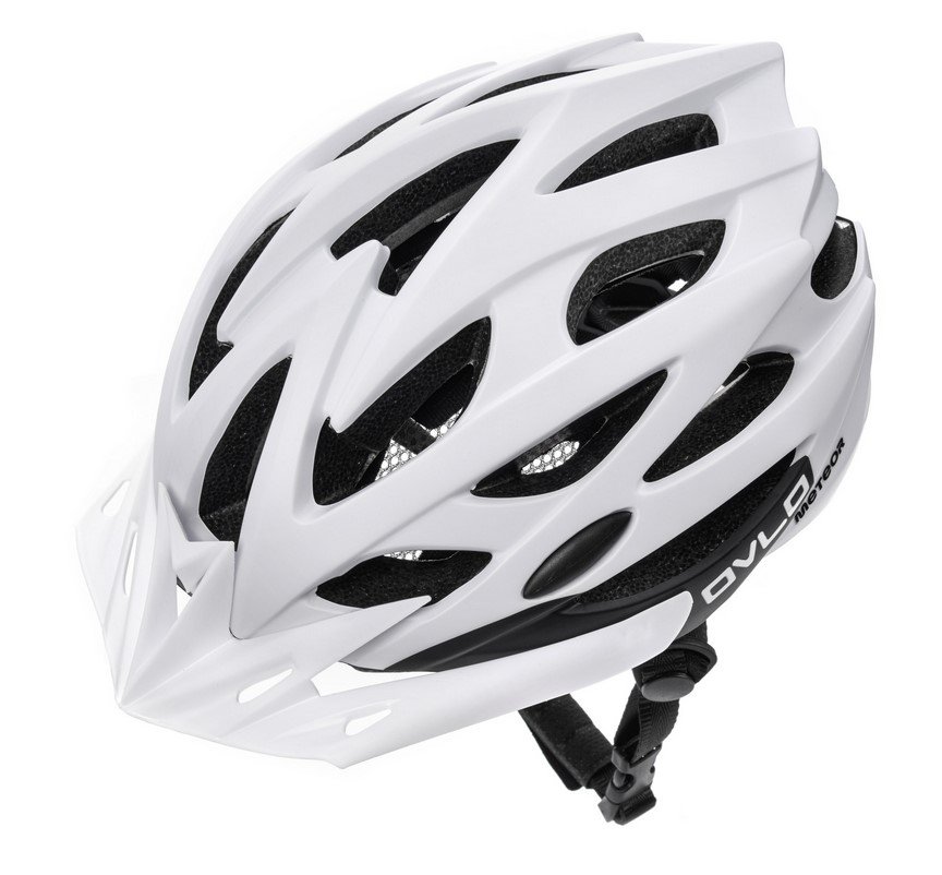 KASK ROWEROWY METEOR OVLO biały r.L 16861