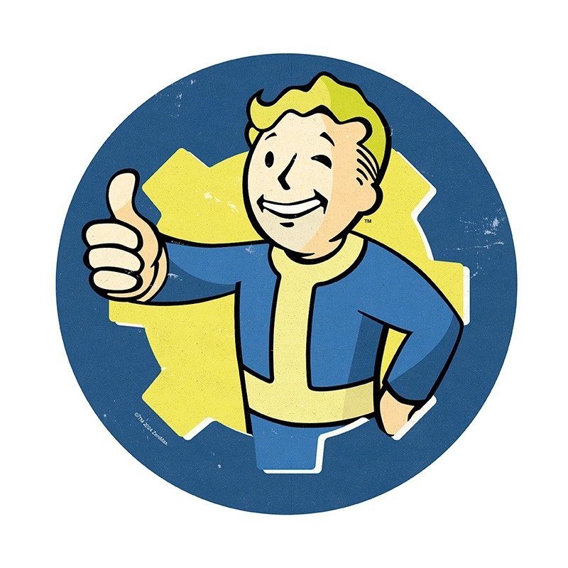 Podkładka materiałowa pod mysz Fallout - Vault Boy