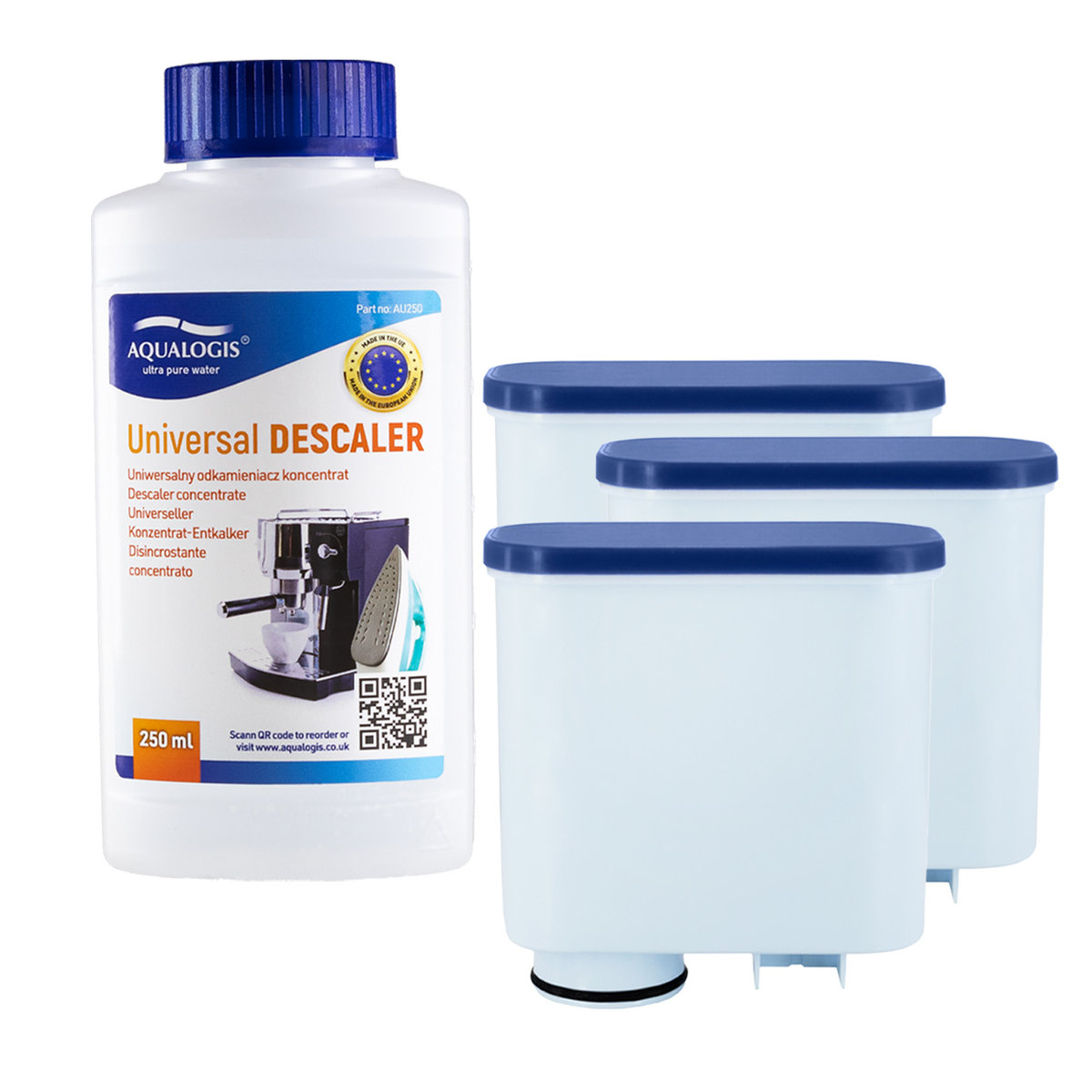 Opinie o Zestaw Philips - AL-Clean 3szt, Uniwersalny Odkamieniacz 250ml