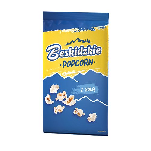 BESKIDZKIE Popcorn z solą 90g [25]