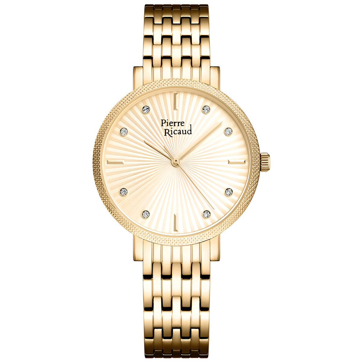 Zegarek Damski Pierre Ricaud P22079.1191Q CYRKONIE złoty