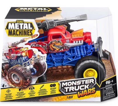 ZURU Monster Truck Duży Pojazd terenowy ZURU METAL MACHINES