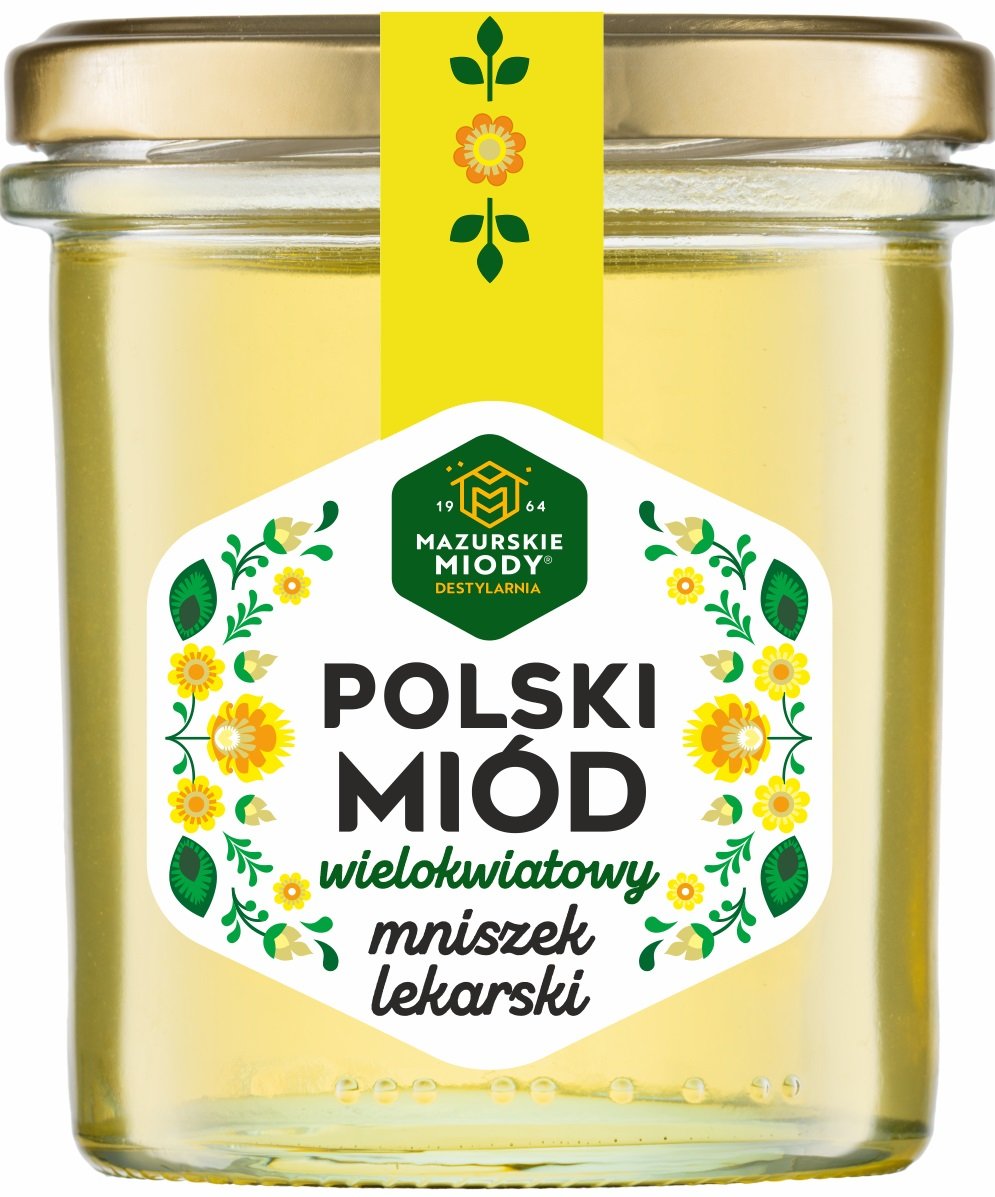 MAZURSKIE MIODY Wielokwiatowy mniszkowy 400g [12]