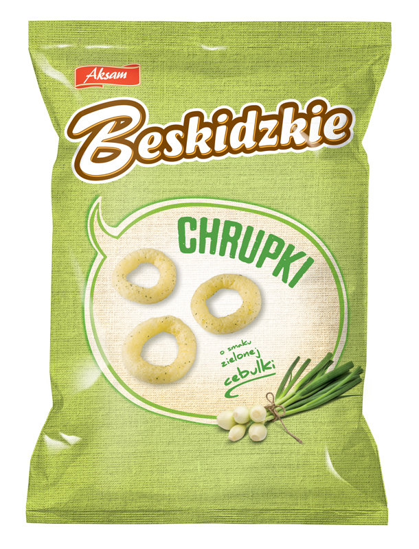 BESKIDZKIE Chrupki o smaku zielonej cebulki 85g [16]