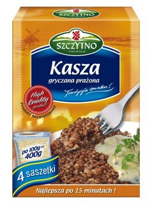 SZCZYTNO Kasza gryczana 4x100g