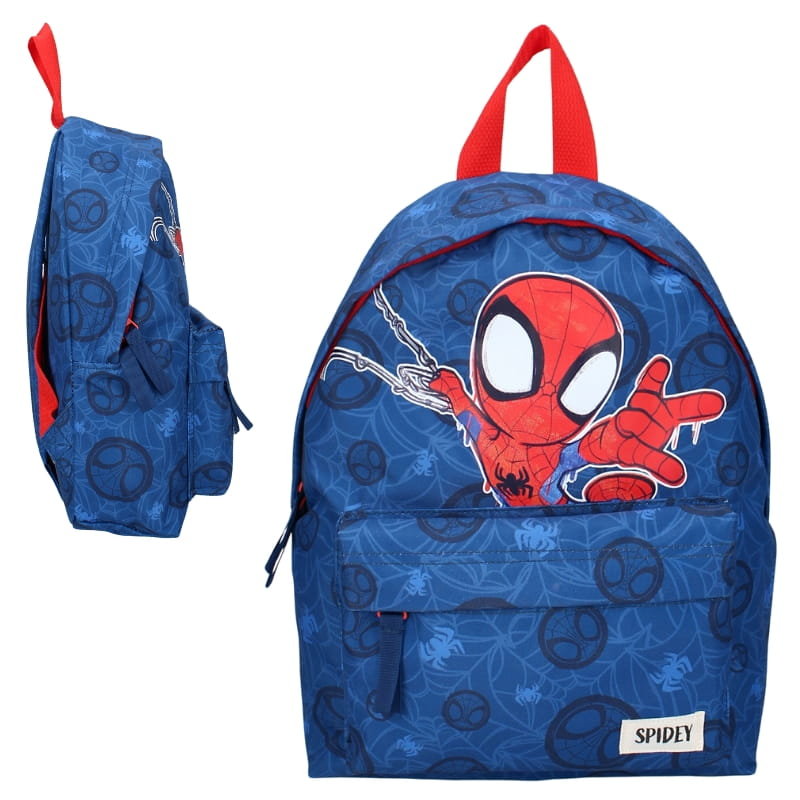 Vadobag Mały Plecak Przedszkolny Dziecięcy Z Kieszenią Spidey Made For Fun