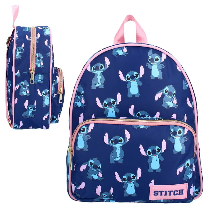 Vadobag Mały Plecak Przedszkolny Dziecięcy Z Kieszenią Disney Stitch Independent