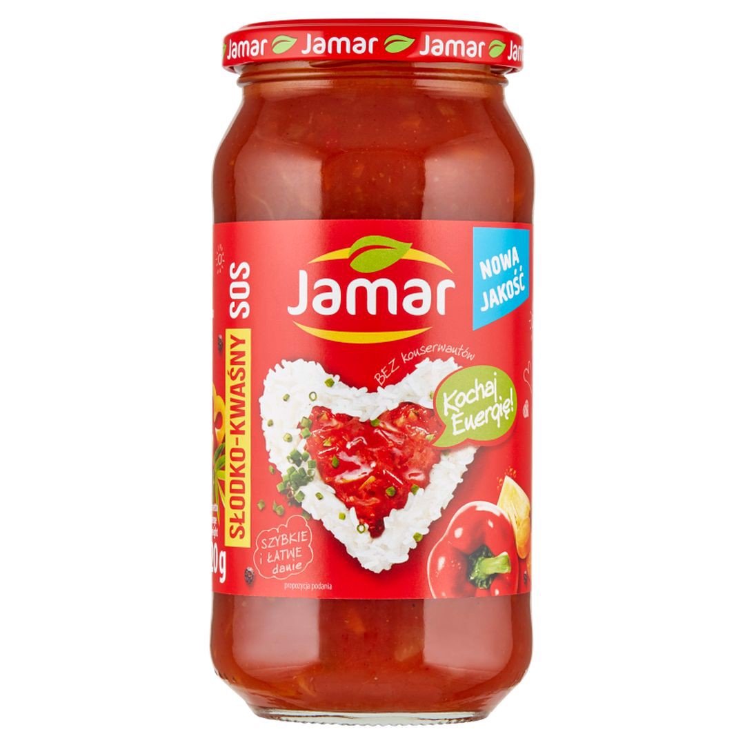 Jamar Sos słodko-kwaśny 520 g