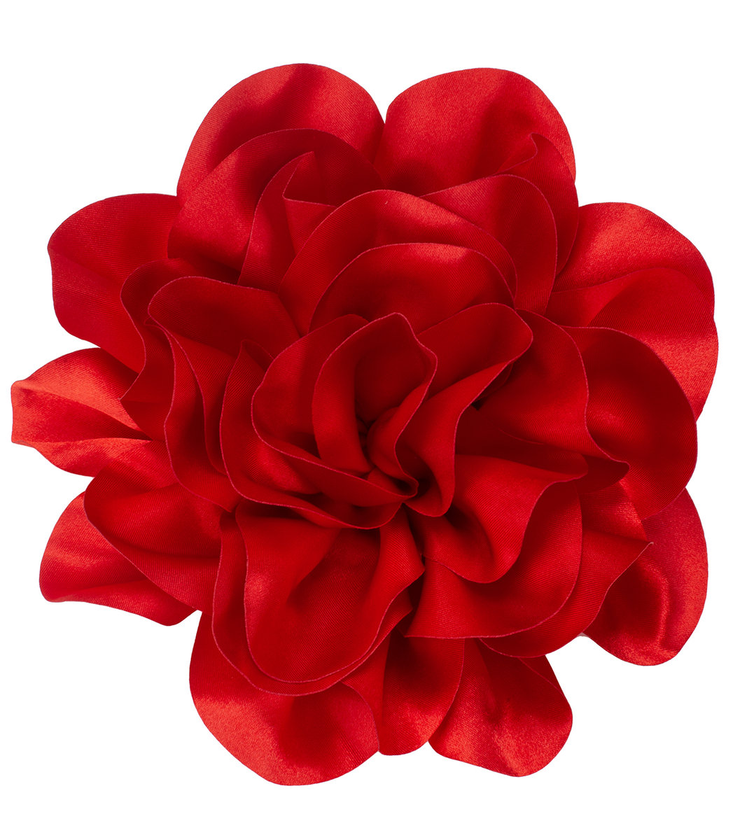 Ogromny kwiat kwiatek broszka spinka Przepiękna 18x18cm