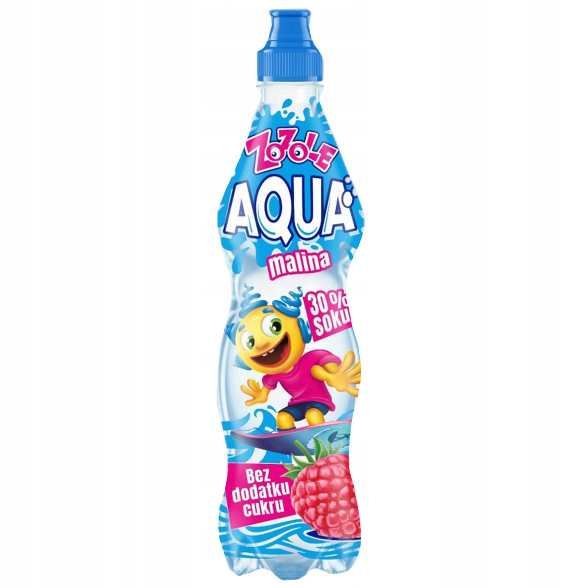 Zozole Aqua Napój niegazowany o smaku malinowym 500 ml